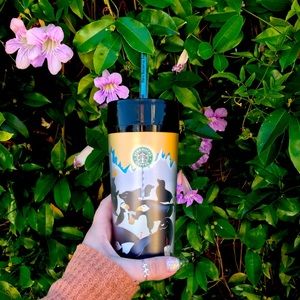 Starbucks Vintage 1997 Starbucks Holiday Coffee Insulated Tumbler Seals